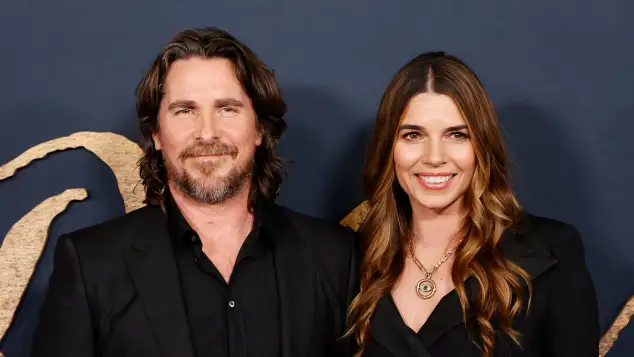 Christian Bale and Sibi Blazic