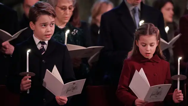 Prince George and Princess Charlotte