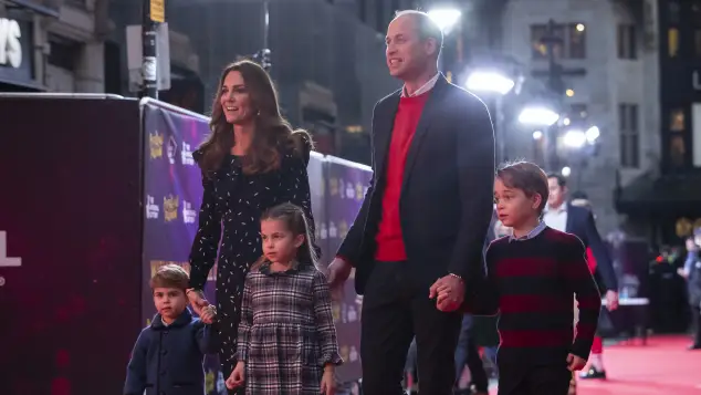 Princess Kate, Prince William, George, Charlotte, and Louis