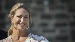 Princess Madeleine at Princess Victoria's birthday on July 14, 2021