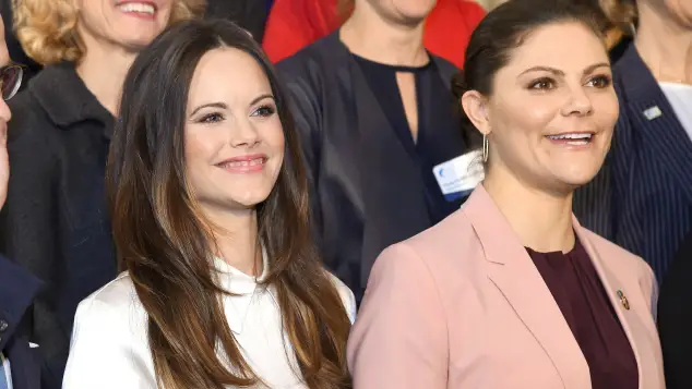 Princess Sofia and Princess Victoria