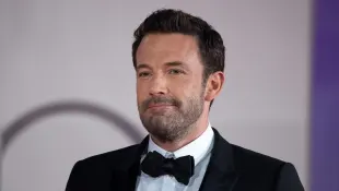 Ben Affleck at the premiere of The Last Duel on September 10, 2021