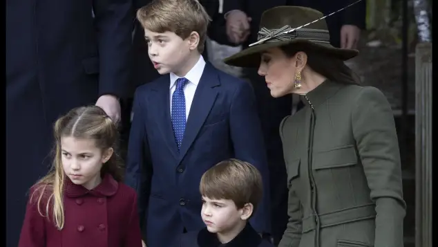 George, Charlotte, and Louis