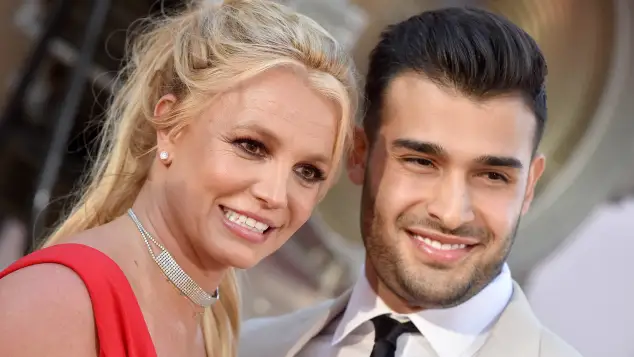 Britney Spears and Sam Asghari