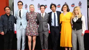 The "The Big Bang Theory" stars
