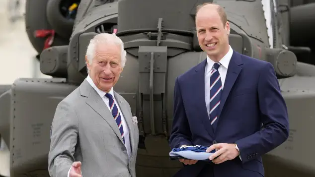 King Charles and Prince William