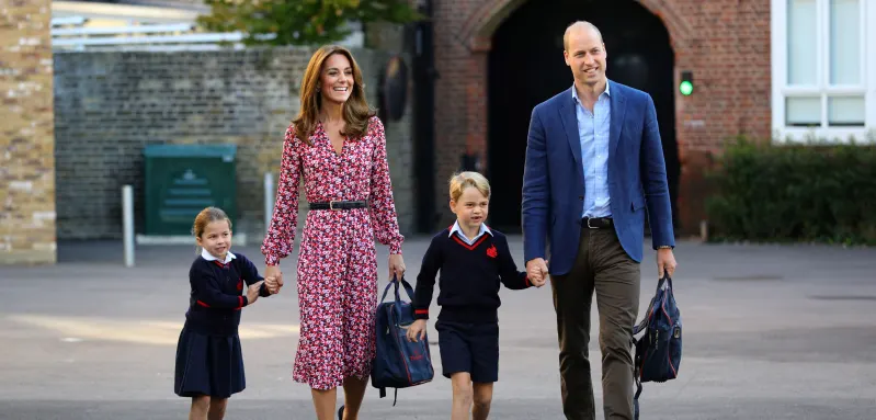 Prince William, Duchess Kate and their children