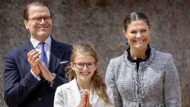 Prince Daniel, Princess Estelle and Princess Victoria