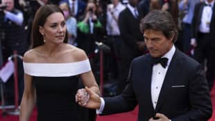 Duchess Kate and Tom Cruise