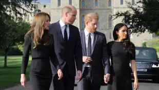 Duchess Kate, Prince William, Prince Harry and Duchess Meghan