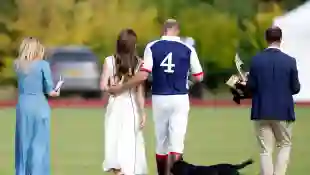 Duchess Kate and Prince William at a charity polo match on July 6, 2022