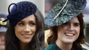 Meghan Markle and Princess Eugenie friendship before Prince Harry how did they meet relationship blind date
