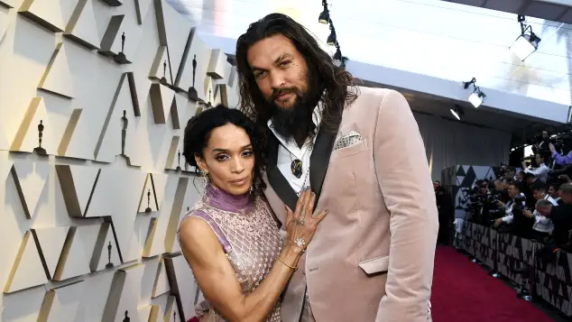 Lisa Bonet and Jason Momoa