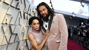 Lisa Bonet and Jason Momoa at the 91st Annual Academy Awards on February 24, 2019