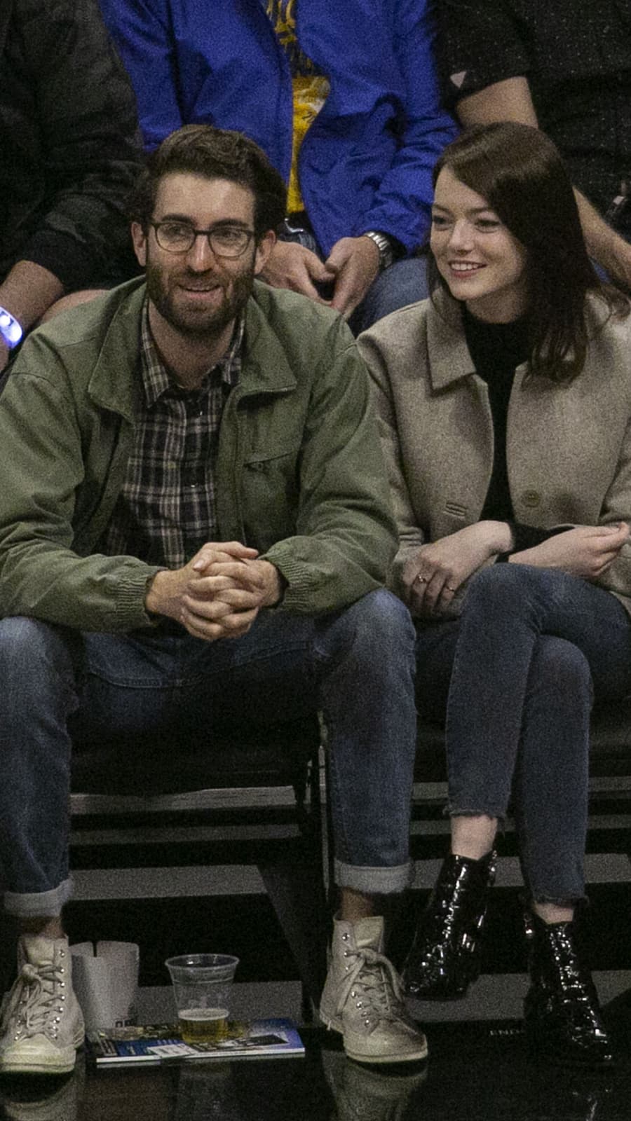 Emma Stone sparks rumours she's secretly married to fiancé Dave McCary