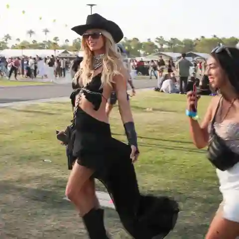 Paris Hilton at the Coachella Festival 2024