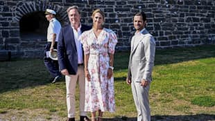 Chris O'Neill, Princess Madeleine and Prince Carl Philip