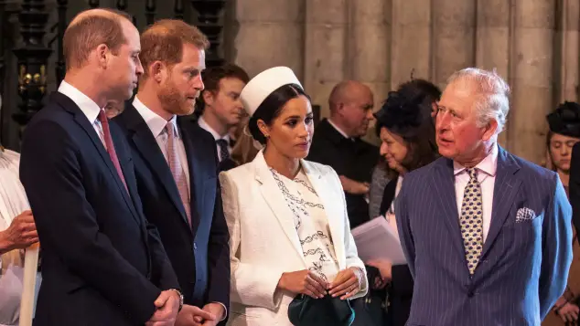 Duchess Meghan, Prince Harry, King Charles and Prince William