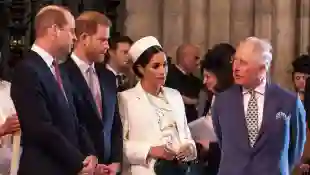 Duchess Meghan, Prince Harry, King Charles and Prince William Westminster Abbey