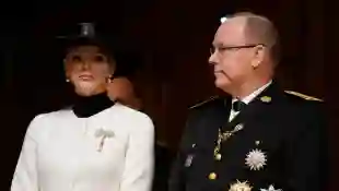 La Princesa Charlène y el Príncipe Alberto en noviembre de 2022