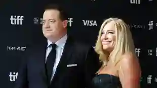 Ex-couple Brendan Fraser and Afton Smith together at a 2022 event in Toronto