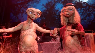 Heidi Klum and Tom Kaulitz on Halloween