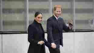 Duchess Meghan and Prince Harry in New York on September 23, 2021