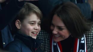 Prince George and Duchess Kate