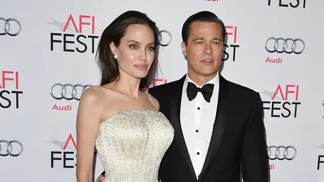 Angelina Jolie and Brad Pitt