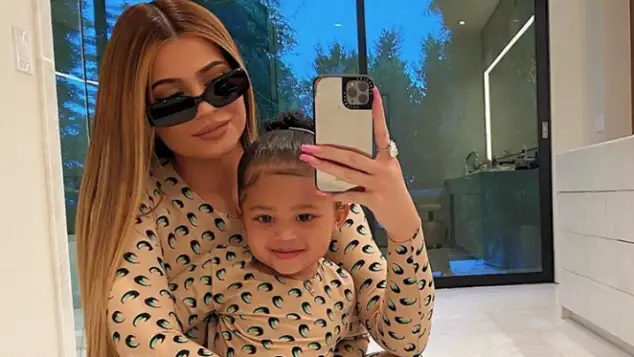 Kylie Jenner and her daughter