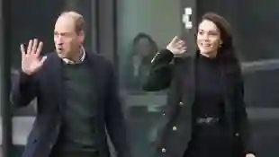 Prince William Duchess Kate after spare performance