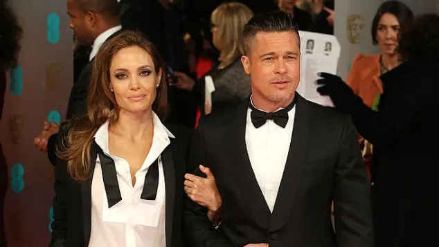 Angelina Jolie and Brad Pitt