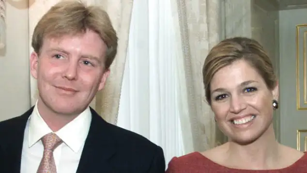 King Willem Alexander and Queen Máxima in 2001