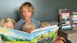 Eric Christian Olsen children Wyatt, Esmé and Winter