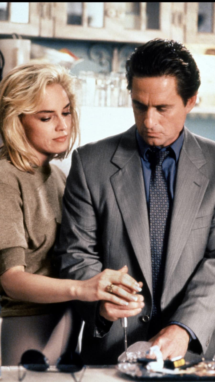 Sharon Stone Y Michael Douglas Película Sharon Stone Says She Was Tricked Into 'Basic Instinct' Scene