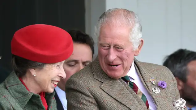Princess Anne and King Charles