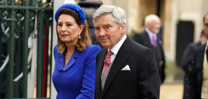 Carole Middleton and Michael Middleton
