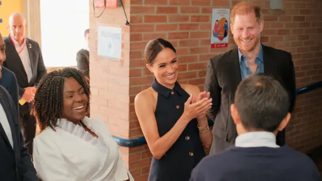 Prince Harry, Meghan Markle and Francia Márquez