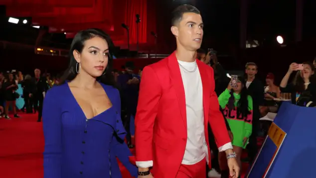 Georgina and Cristiano Ronaldo