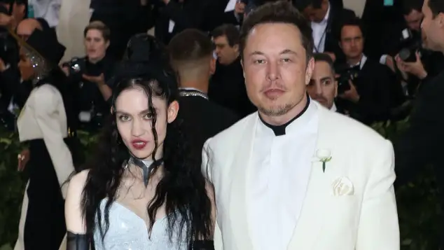 Grimes and Elon Musk