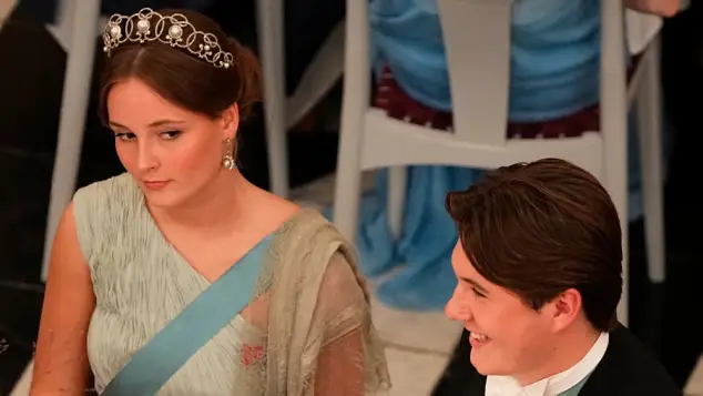 Princess Ingrid Alexandra of Norway and Prince Christian of Denmark 