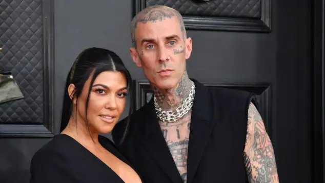 Kourtney Kardashian and Travis Barker