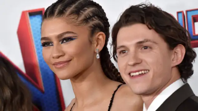 Zendaya and Tom Holland