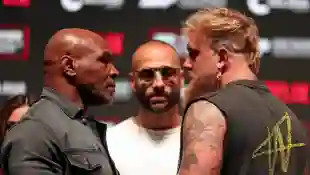 Mike Tyson and Jake Paul