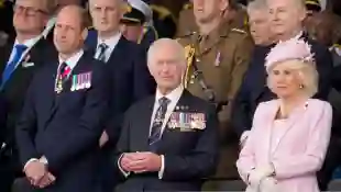 Prince William, King Charles and Queen Camilla