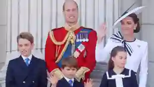 Prince George, Prince William, Prince Louis, Princess Kate and Princess Charlotte