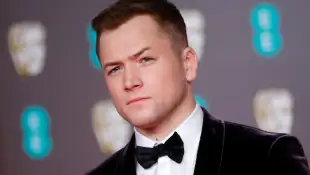 Does Taron Egerton have a girlfriend and children?
