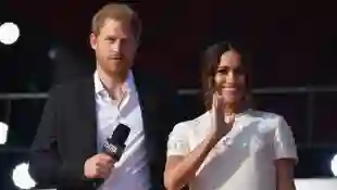 Prince Harry and Duchess Meghan live in the United States with their two children