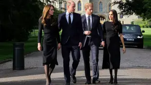 Princess Kate, Prince William, Prince Harry and Duchess Meghan