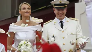 Princess Charlene of Monaco and Prince Albert II of Monaco